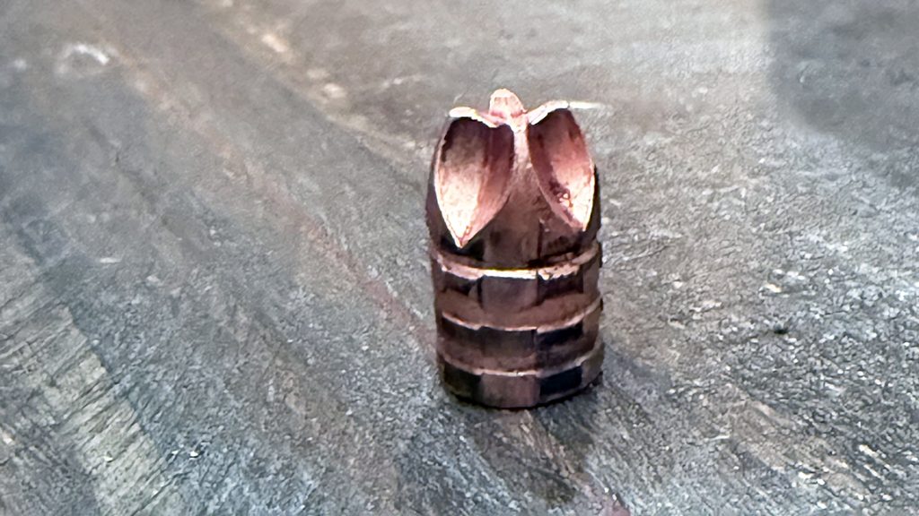 Black Hills Honey Badger bullets. 