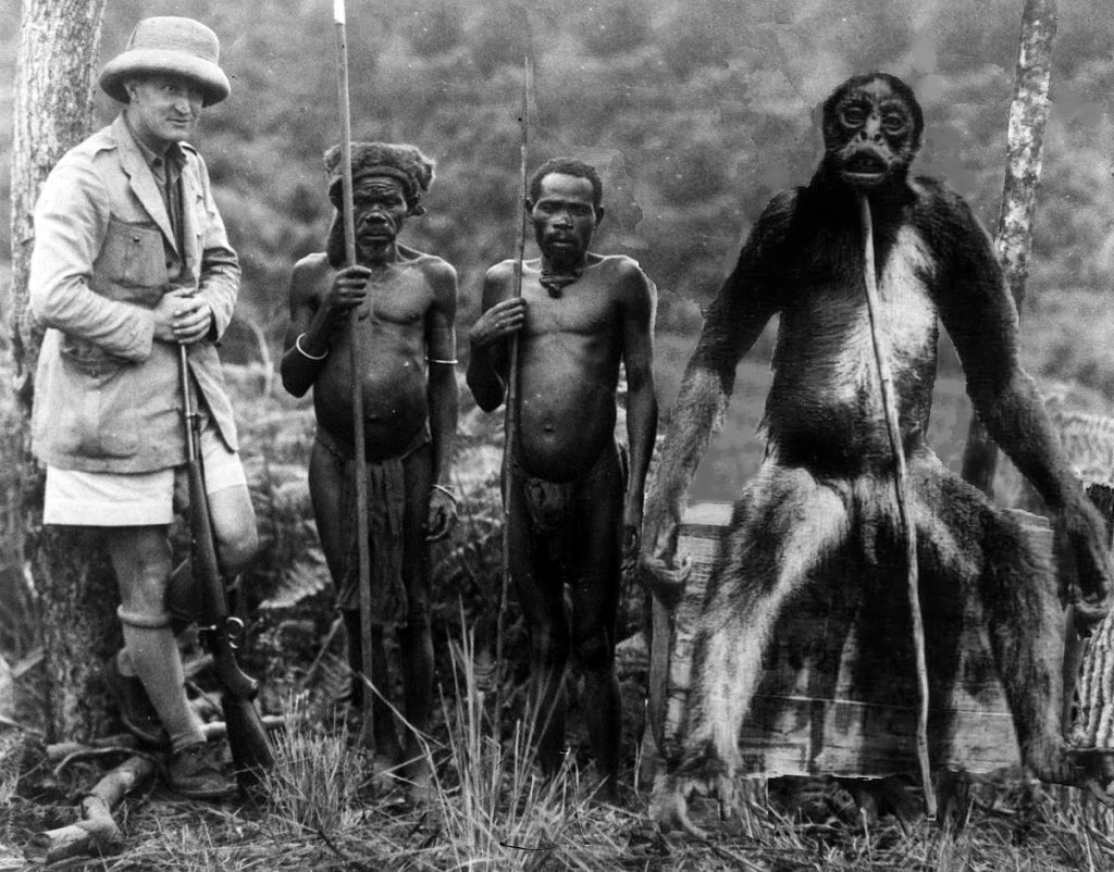 The supposed Venezuelan bigfoot