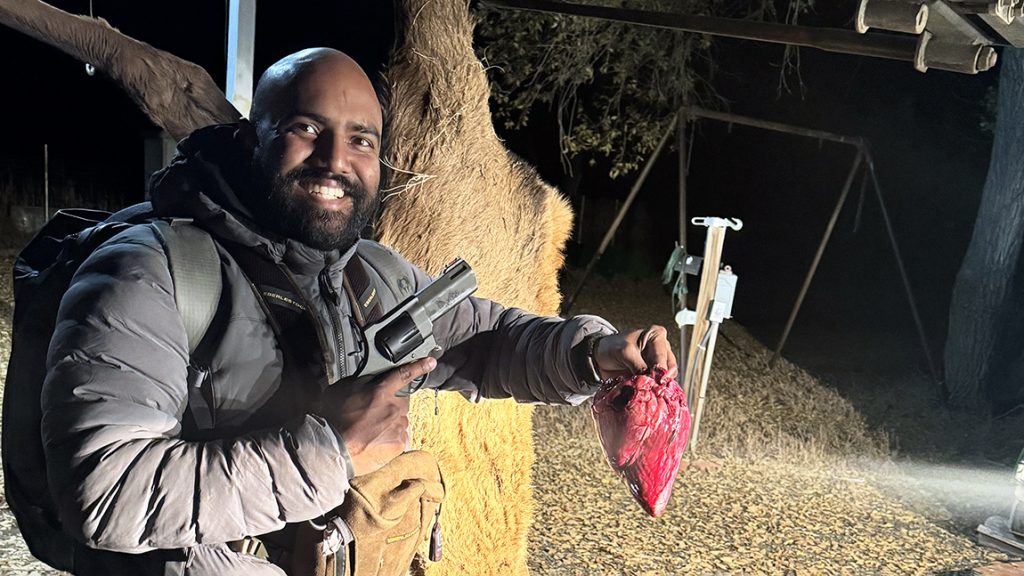 Meat down with the 444UL revolver. 