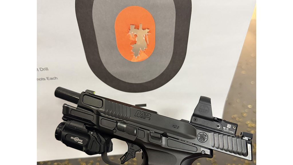Accuracy results S&W M&P9 M2.0 Metal HD