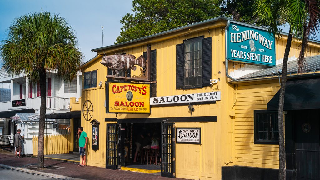 Captain Tony's in Key West. 
