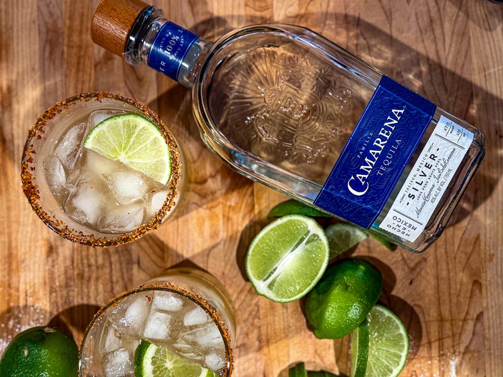 Camarena Tequila margarita. 